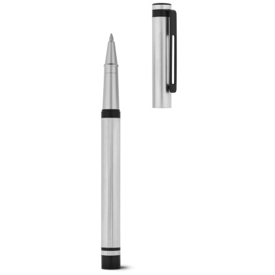 STAIN. Roller em metal e clipe em aço inoxidável